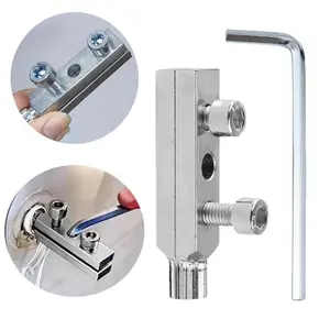 Screw Removal Tool,Broken Head Screw Extractor Faucet Angle Valve Wire Extractor for Sink Valve,Pipe Extractor Set,Easy Out Allen Screw.