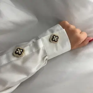 6pcs Resin Vintage-style Button Cover Set - Small Shirt Button Covers, Decorative Cufflinks, Turtle-shaped Clips, Multiple Color Options (Sewing Haberdashery Accessories)