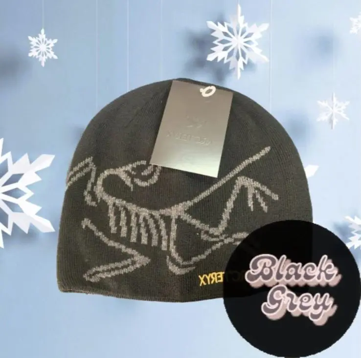 Arc'teryx Bird Head Toque Beanie, Warm Knit Winter Hat, Outdoor Hiking Skull Cap, Unisex