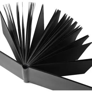 Small 5x5 Black Notebooks 110gsm 82 Sheets/164 Pages mini blank sketchbooks Travel Journal Pocket Hardcover Paint Writing Notebook Blank Diary Memo Planner Sketchbook Black Paper