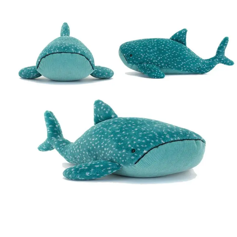 Lovely Gobfrey Whale Shark Fluffy Plush Doll Comfort Relaxing Sleep Companion Adorable Animal Plushies Ideal Present For All Ages