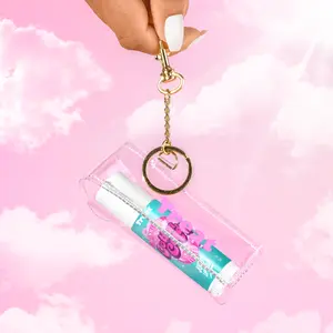 Jumbo Lip Balm Pouch with Keychain - 1 balm carrier