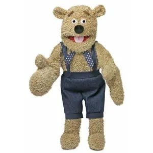 Teddy Bear Puppet, Two handed with Mittens (28")