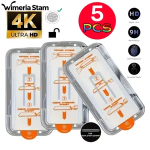 Galaxy S21-S25 Ultra/plus Tempered Glass Screen Protector, 9h Hardness, Anti-Scratch, Anti-Fingerprint, Dustproof, Shatter Resistant