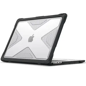 Fintie Heavy-Duty Case for MacBook Air 13.6-Inch (M5/M4/M3/M2, Model A3449/A3240/A3113/A2681), Rugged Laptop Cover with TPU Bumper & Fully Vented Bottom