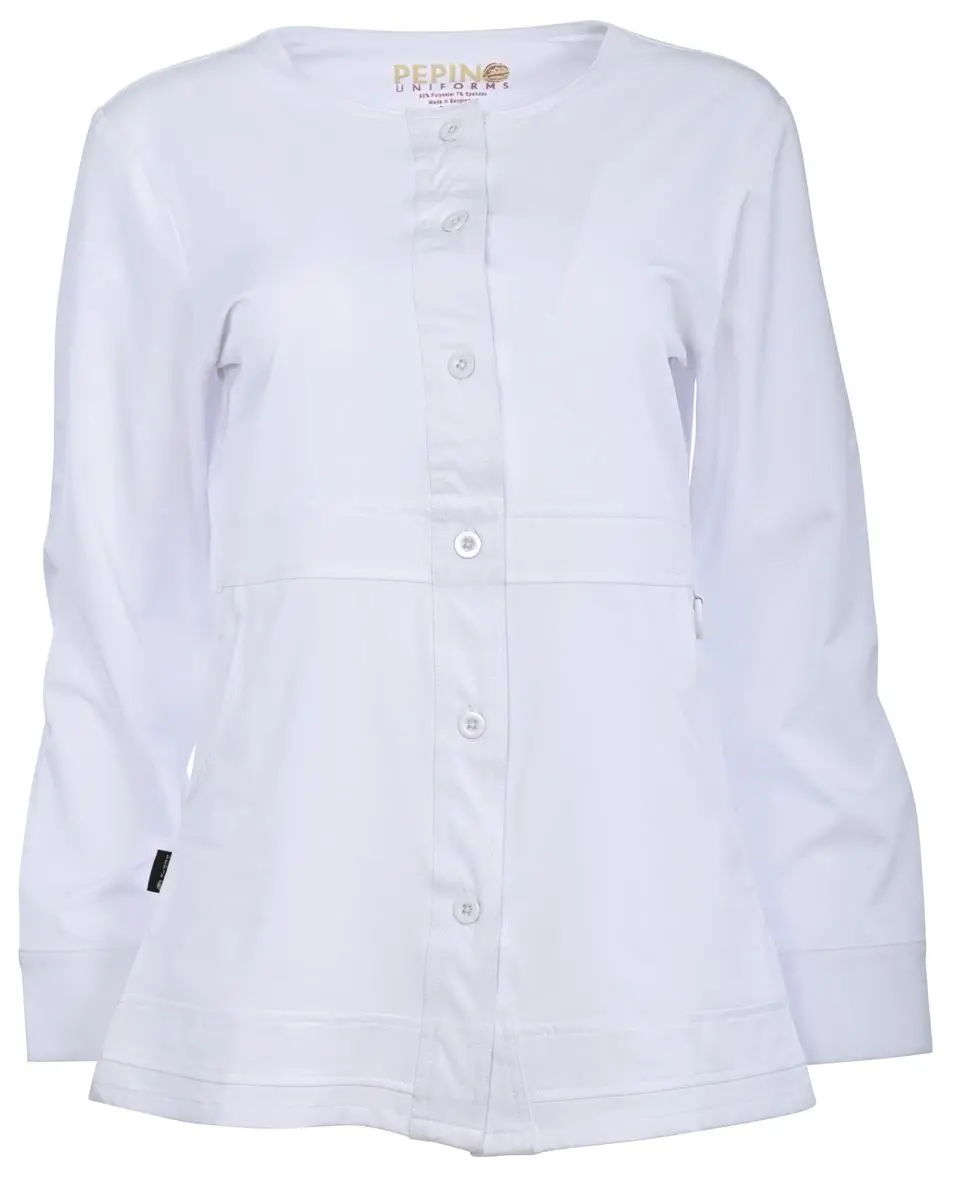 Pepino Uniforms Button Front Scrub Jacket Pepino Uniforms Button Front Scrub Jacket