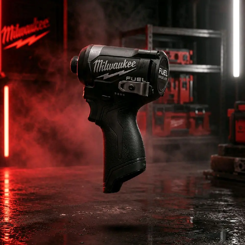 M12 Series Impact Driver, 1/4 in Hex Chuck, Power Tool for Driving Fasteners & Hex Bolts (Tool Only, No Lithium-Ion Battery Included)
