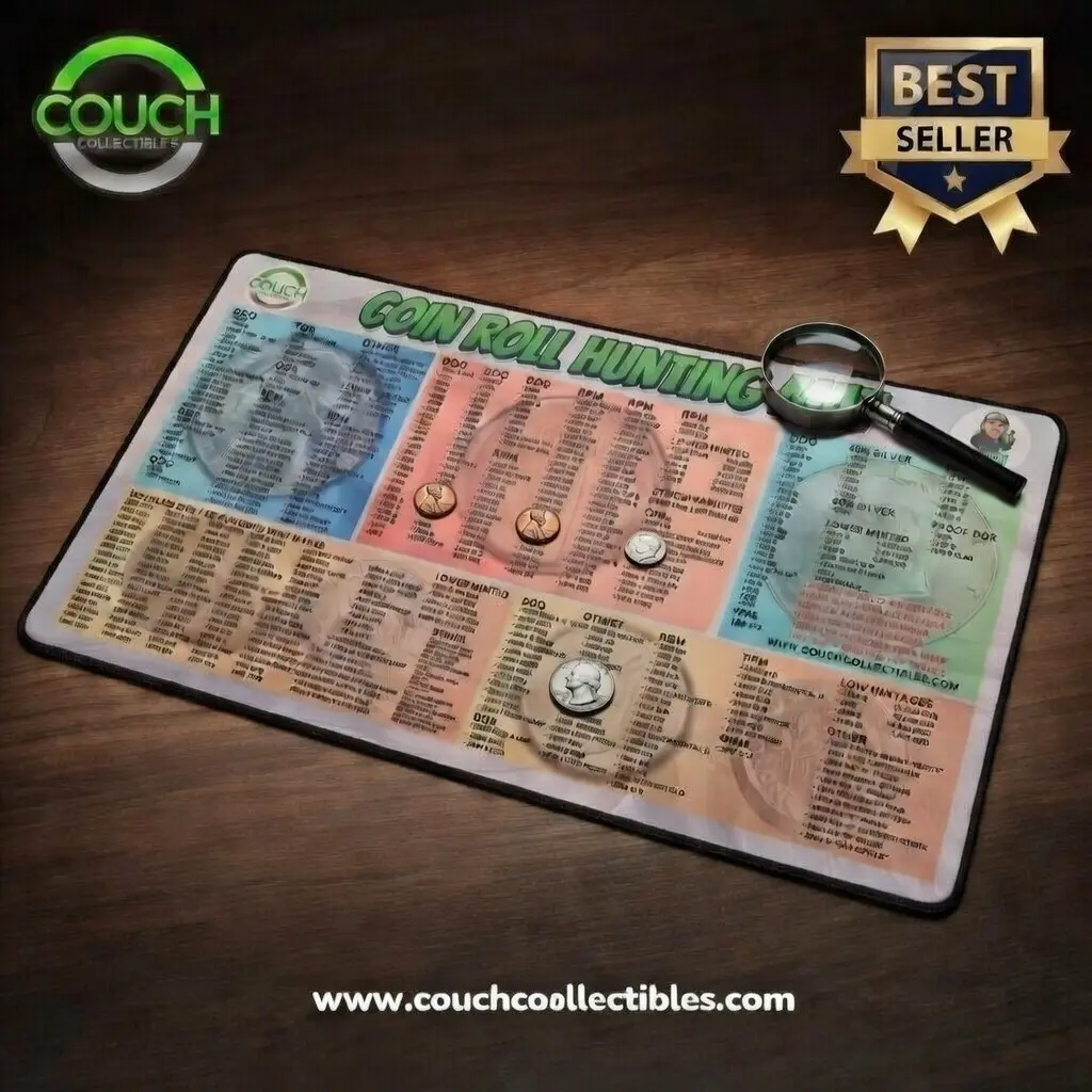 Coin Roll Hunting Mat (5 in 1) - Couch Collectibles Coin Roll Hunting Mat (5 in 1) - Couch Collectibles