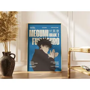 Jujutsu Kaisen: Megumi |   Anime Poster |   Wall Art
