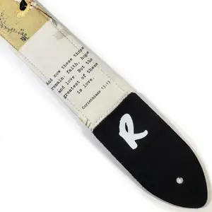 Corinthians 13:13 Guitar Strap-Greatest of these is Love-Bible Guitar Strap-