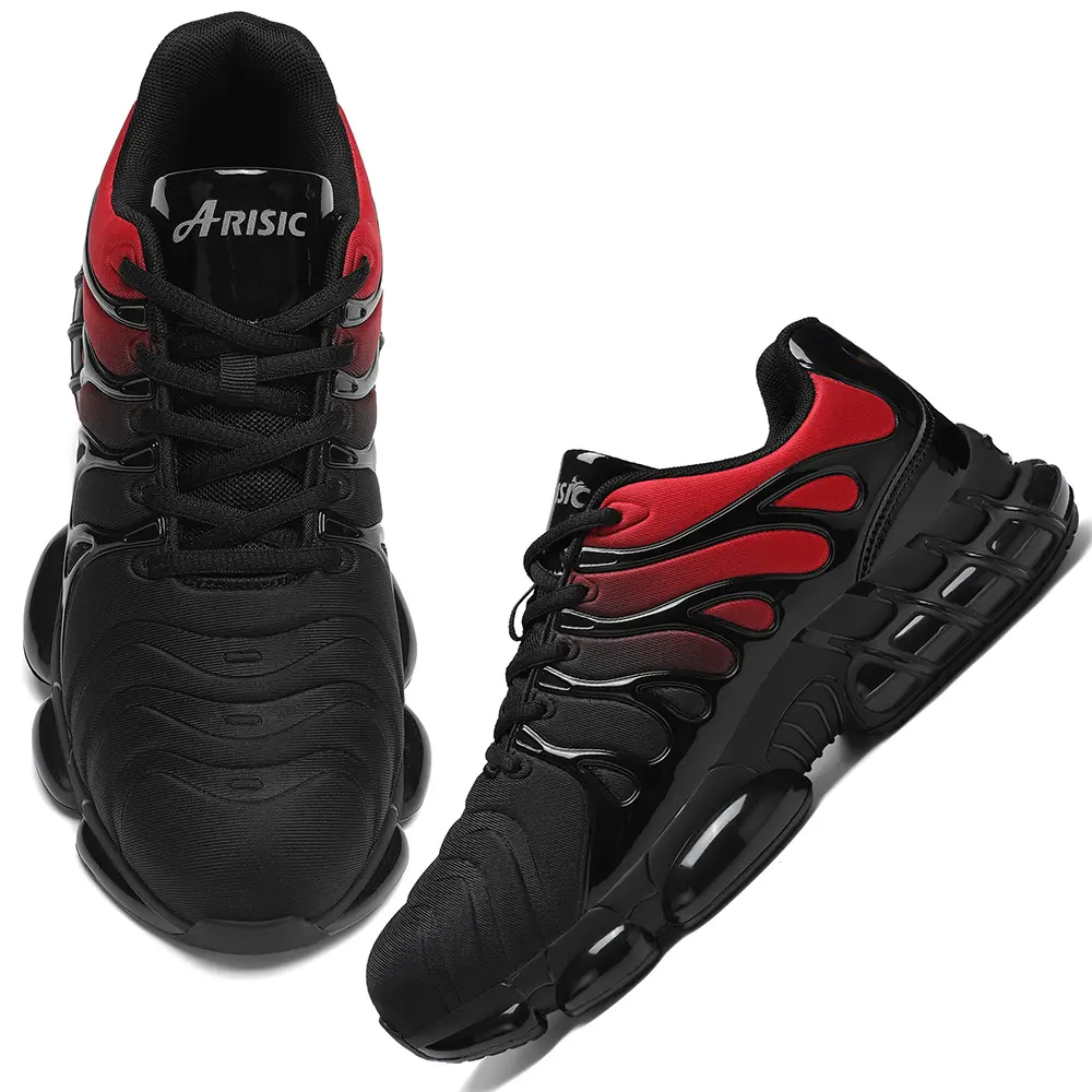 ARISIC Unisex Closed Sturdy Steel-Toe Work Shoes - Industrial Tough Workwear, Durable, Puncture-Resistant, Impact-Resistant Safety Footwear for Construction, Warehouse Jobs, High-Top Steel Toe Work & Safety Footwear, Steel-Toe Cap