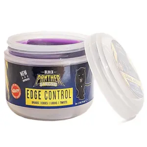 Strong Hold Edge Control Gel For 4C Type Natural And Relaxed Hair, Enriched With Multi Vitamins, Non-Greasy, Non-Flaking, No White Cast, Long Lasting, Supports Hair Growth.  4 oz