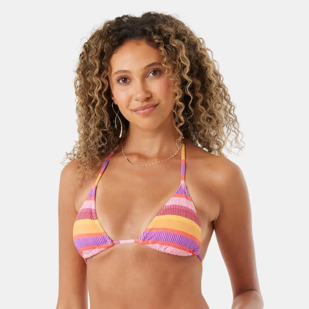 Roxy Women's Printed Bikini Top, Sports & Outdoor Surfwear Bikinis Tops, Bikini Bikinis Tops, Printed Bikinis Tops