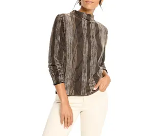 NIC+ZOE Ombre Pixel Knit Sweater