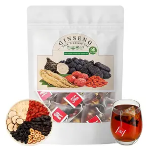 Kidney Tea Five Treasure Ginseng Kidney Tea  Natural Formula Organic Gift for Men & Women Natural Herbal Ingredients for Kidney 6 Precious Ingredients Traditional Bever Organic Herbal Beverage Christmas Thanksgiving Value Pack Rich  Healthy