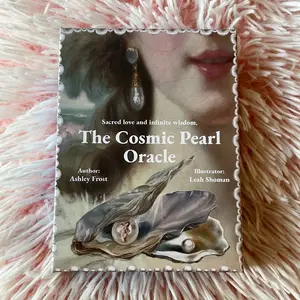 The Cosmic Pearl Oracle by Ashley Frost & Leah Shoman - 44 Card Deck with 104 Page Guidebook