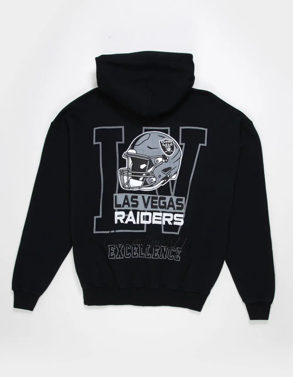THE WILD COLLECTIVE Las Vegas Raiders Mens Zip-Up Hoodie