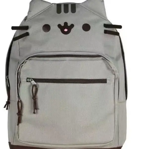 Polyester Cute Cat Face Backpack with Cat Ears, Lightweight Multi-Pocket Kawaii Daypack, Backpacks for School, Book Bags for School (Sports & Outdoor Gym Accessory), Cute Backpacks For School ornaments