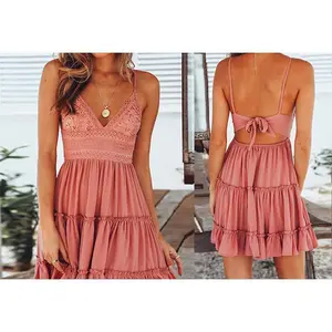 Dress Sexy Lace Sling Stitching Best Selling Women's Clothes