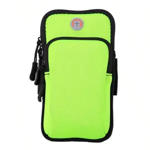 Unisex Sports Running Phone Arm Bag, Lightweight Fitness Wristband, Universal Arm Sleeve for Men and Women, Gym Equipment