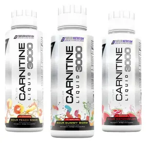 Cutler Nutrition  Multi Flavor Carnitine Liquid 3000Energy Sport Beverage Drink Variety Pack