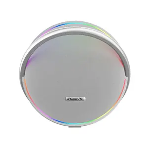 Iphoenix Pro IX-122 Portable Bluetooth Speaker 100W Peak Power 12000mAh Battery 9H Playtime Built-in Subwoofer TWS Stereo Pairing DSP Chip IPX5 Waterproof RGB Light High-End Sound for Home & Outdoor