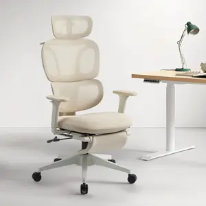 CabeVibe Ergonomic Office Chair, High Back Ergonomic Desk Chair with Adjustable Lumbar Support and Headrest, Swivel Task Chair with flip-up Armrests for Guitar Playing summerwins