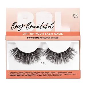 Ardell BBL Big Beautiful Lashes 969 Follow Me, with DUO Clear Adhesive, 1 pack Eyelash Eyelashes Eyelash Eyelashes Makeup Cosmetic Eyelash Extensions