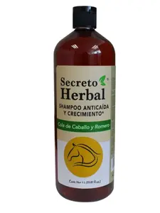 shampoo secreto herbal cola de caballo y romero