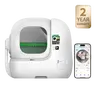 PETKIT Purobot Max Pro 2 AI-Camera Self-Cleaning Automatic Cat Litter Box - 210° Wide Angle Lens, 8L Capacity, 43% Wider Entry, 5G&2.4G WiFi/App Control, Safety Features, Plant Derivatives Odor-Free, for Multiple Cats