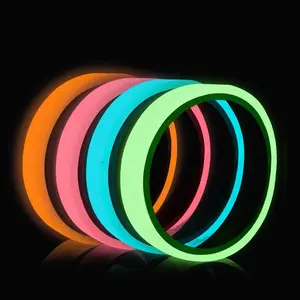 Glow in The Dark Luminous Tape, Colorful Fluorescent Tape, Decorative Sticker for Home Party Wedding Festival, Multipurpose Mounting Tape