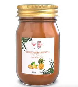 Turmeric Ginger & Pineapple Sea Moss Gel