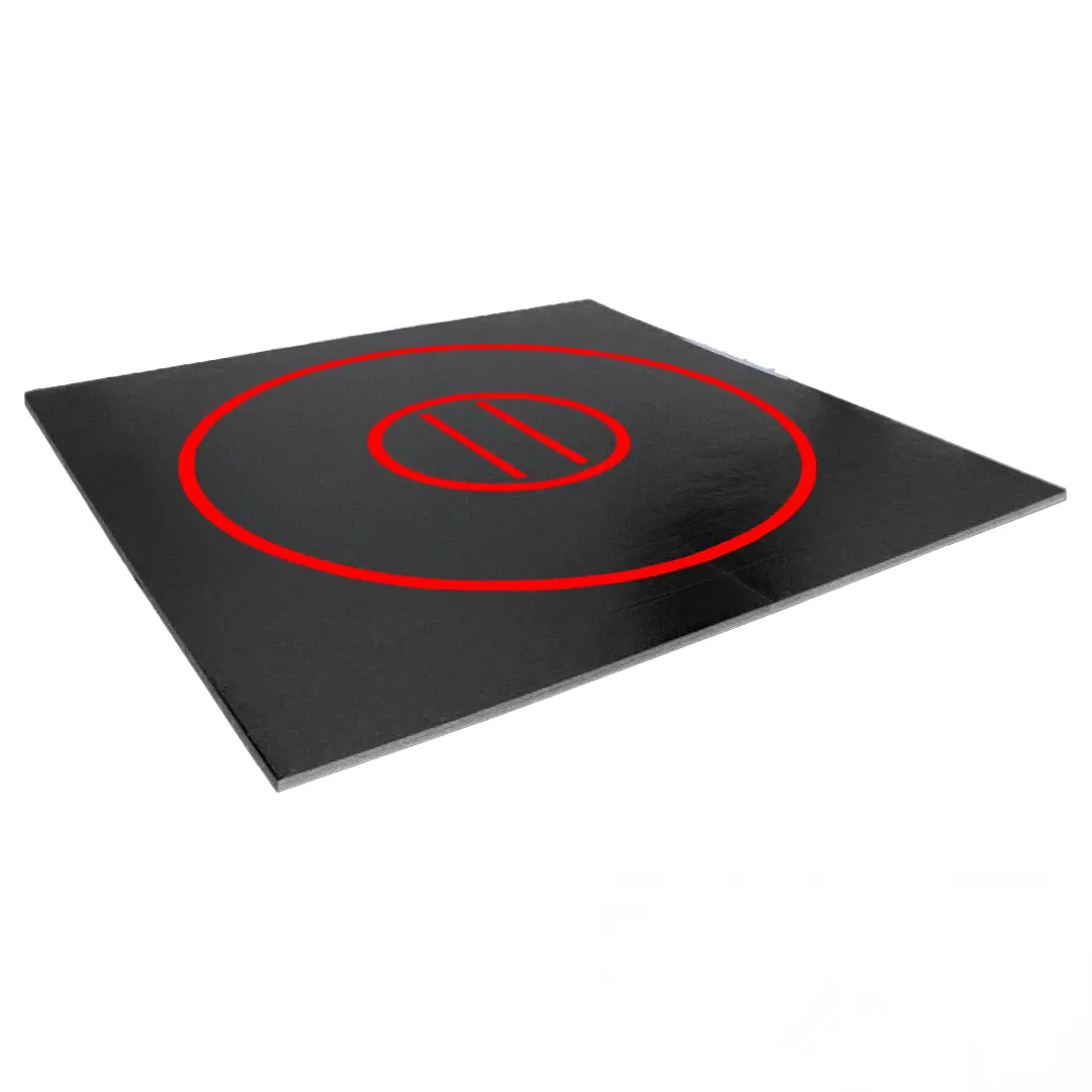 10' x 10' Roll-Up Wrestling Mat – Competition Approved  | MADE-TO-ORDER | SHIPS IN 4-6 WEEKS