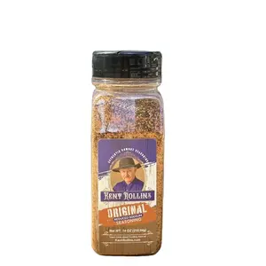 Lower Sodium Original Seasoning - Cowboy UP Your Salt & Pepper Game with Reduced Sodium; Kent Rollins Blend