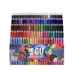 Advanced Oil-Based Colored Pencils Set, Non-Toxic, 1.0-1.9mm Lead, Hb Hardness, Suitable for Art and Daily Use, 48/72/120/160/180 Count