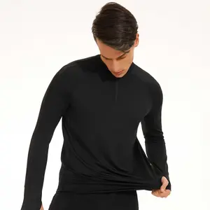#5 【LIVE】Nebility Men's long-sleeved shapewear, suitable for fitness and everyday wear, with a pocket at the back waist.