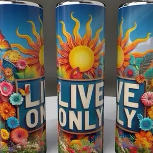 Live only deal tumbler Live only deal tumbler