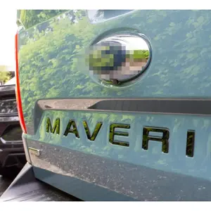 Raised ABS Plastic Tailgate Letter Insert Decals Kit, Fits 2022-2026 Ford Maverick, Personalized Car Decal, Truck Sticker, Vehicle Exterior Decoration, Decal For Cars, Automobile Decals