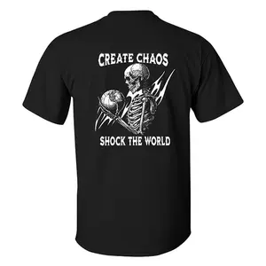 Create Chaos Shock The World T-shirt, Hoodie & Sweater | Unisex Sizes S-5XL
