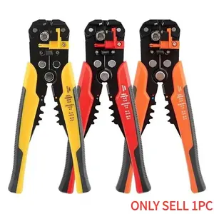 Automatic Wire Stripper with Intelligent Adjustment System for Various Wire Diameters Ensures Optimal Pressure for Insulation Removal Hand Tools