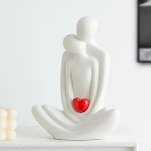 Couple Hugging Statue Figurine, Valentine's Day Gift, Perfect for Living Room Office Desk Decor, Home Decor Accessory, Christmas Thanksgiving Best Present