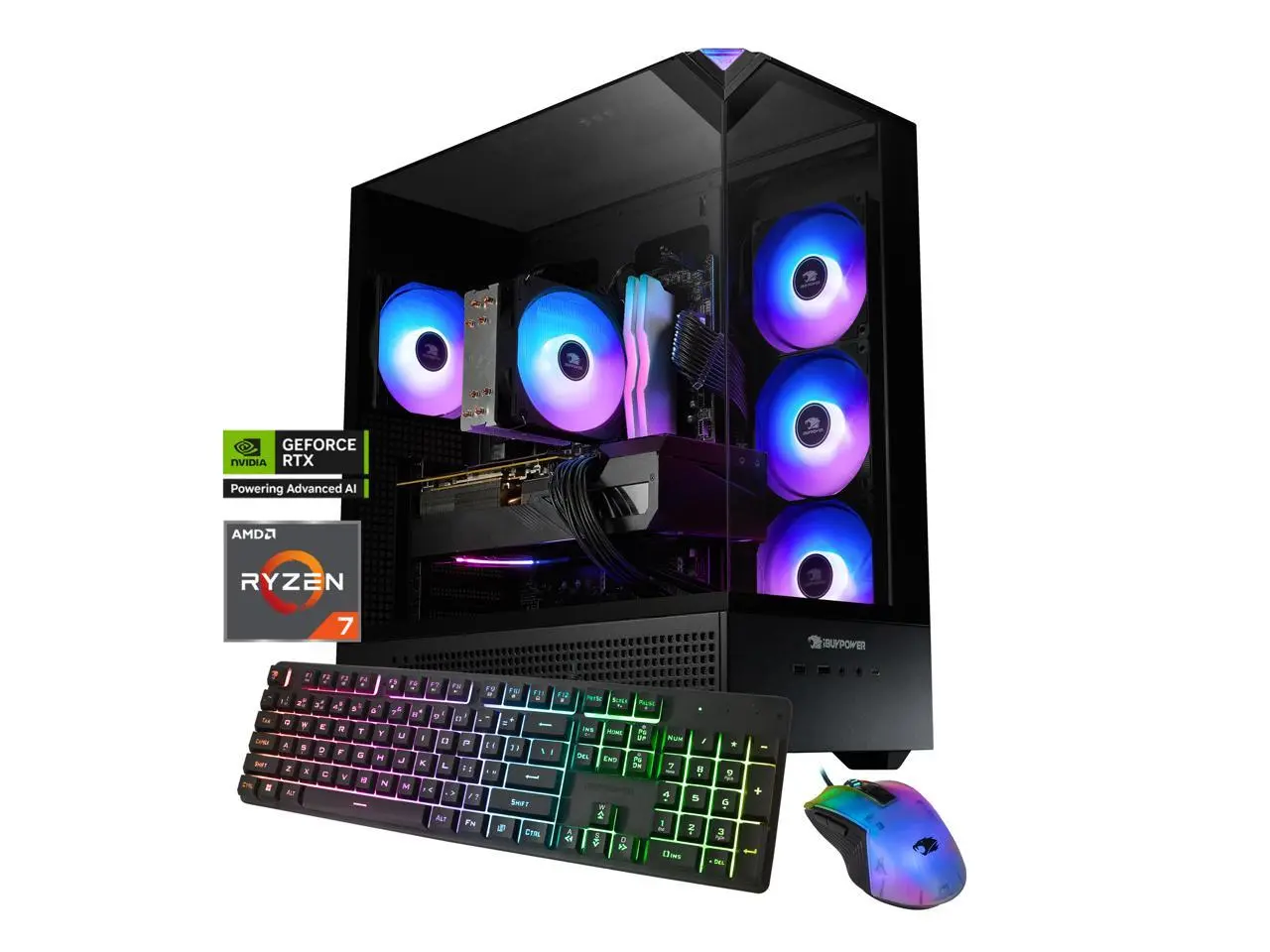 iBUYPOWER Element Gaming PC Desktop - AMD Ryzen 7 8700F, NVIDIA GeForce RTX 5060 8GB, 32GB DDR5 RGB RAM, 1TB NVMe SSD iBUYPOWER Element Gaming PC Desktop - AMD Ryzen 7 8700F, NVIDIA GeForce RTX 5060 8GB, 32GB DDR5 RGB RAM, 1TB NVMe SSD