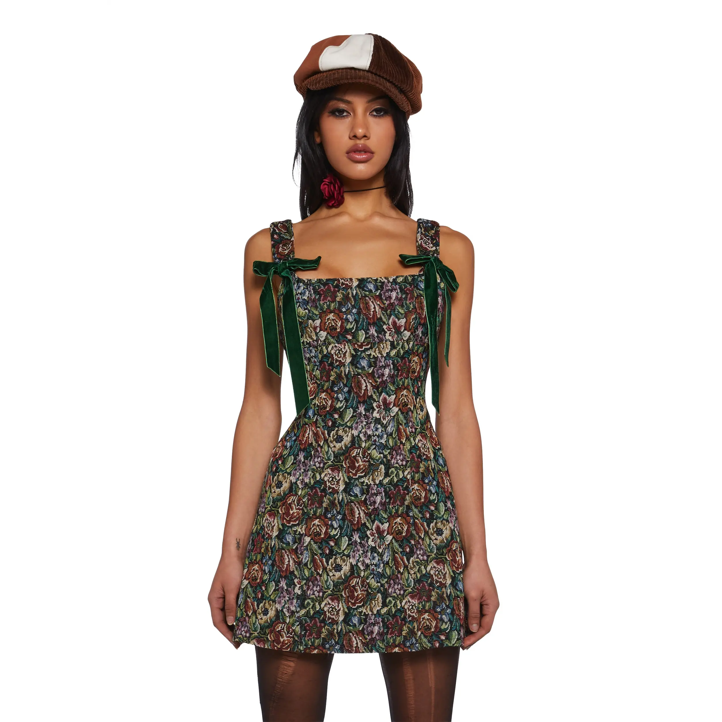 Pixie Stardust Mini Dress - Jacquard