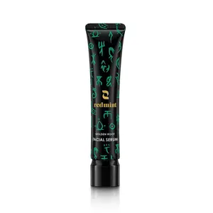 Redmint Golden Root Anti-Aging Facial Serum | Dual Ginseng Face Serum for Firming & Radiant Skin | Soothing TCM Herbal Glow Serum (50ml)