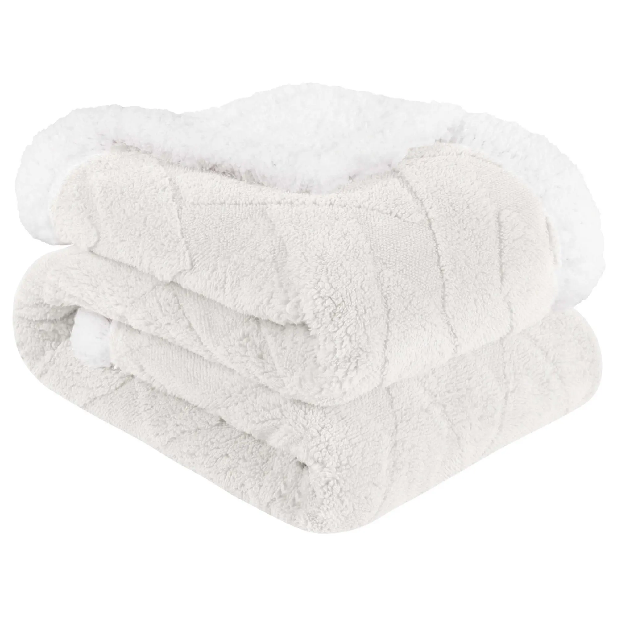 Superior Reversible Jacquard Fleece Blanket- King