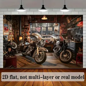 2D Flat Banner 1pc Dreamlike Candy Carnival 243.84x182.88cm Polyester Backdrop Banner - Whimsical Ferris Wheel, Ice Cream & Ticket Design - Perfect for Living Room, Bedroom, Office Decor - Ideal for Parties an White