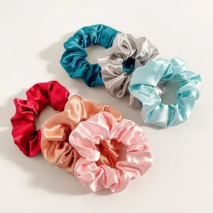 Elegant satin hair tie set 6PCS, hair ties, hair accessories, women's hair accessories, women's hair ties