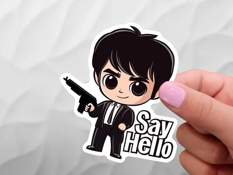 Tony Montana - Scarface Sticker
