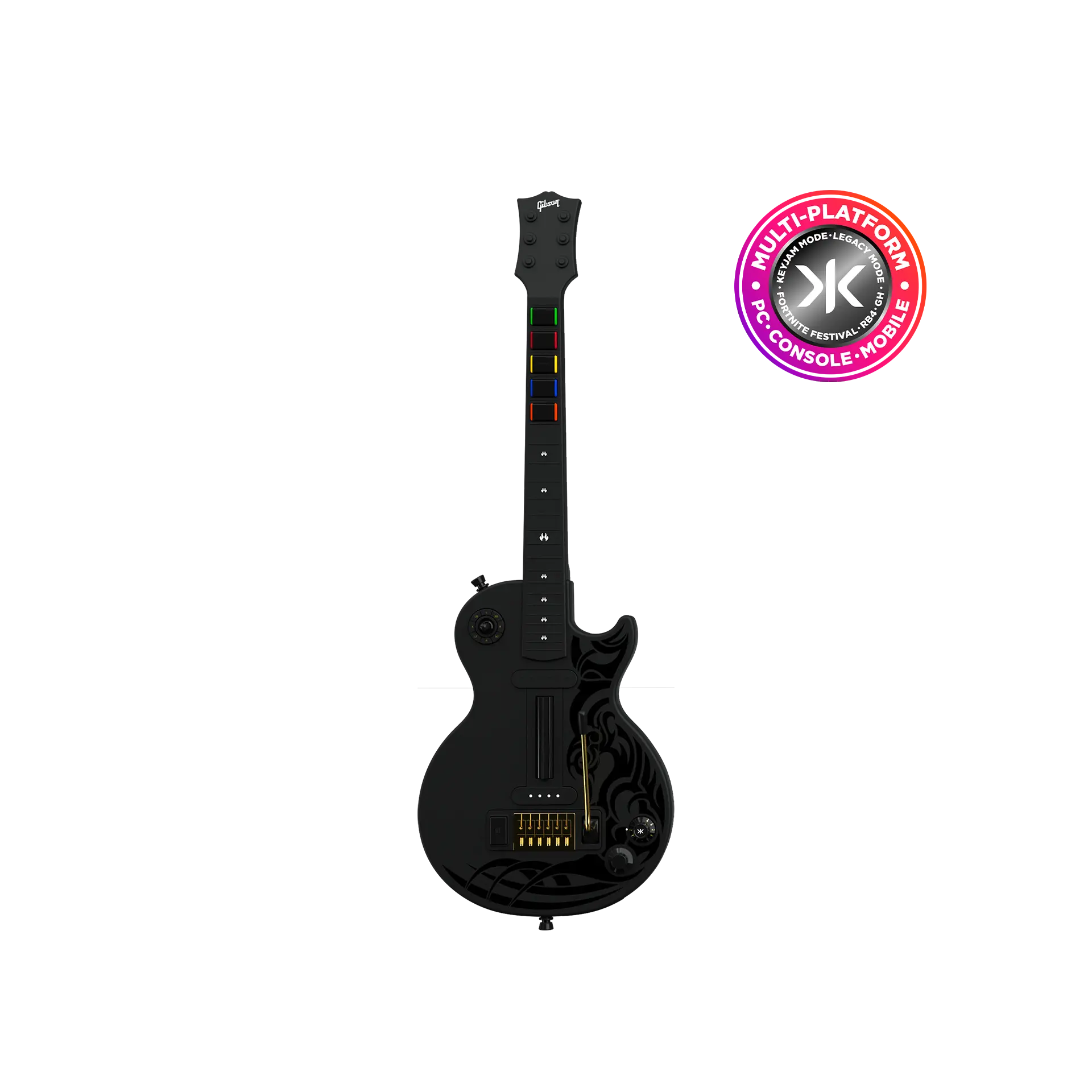 Gibson Les Paul Black Tribal Encore Edition Guitar Controller (Multi-platform)