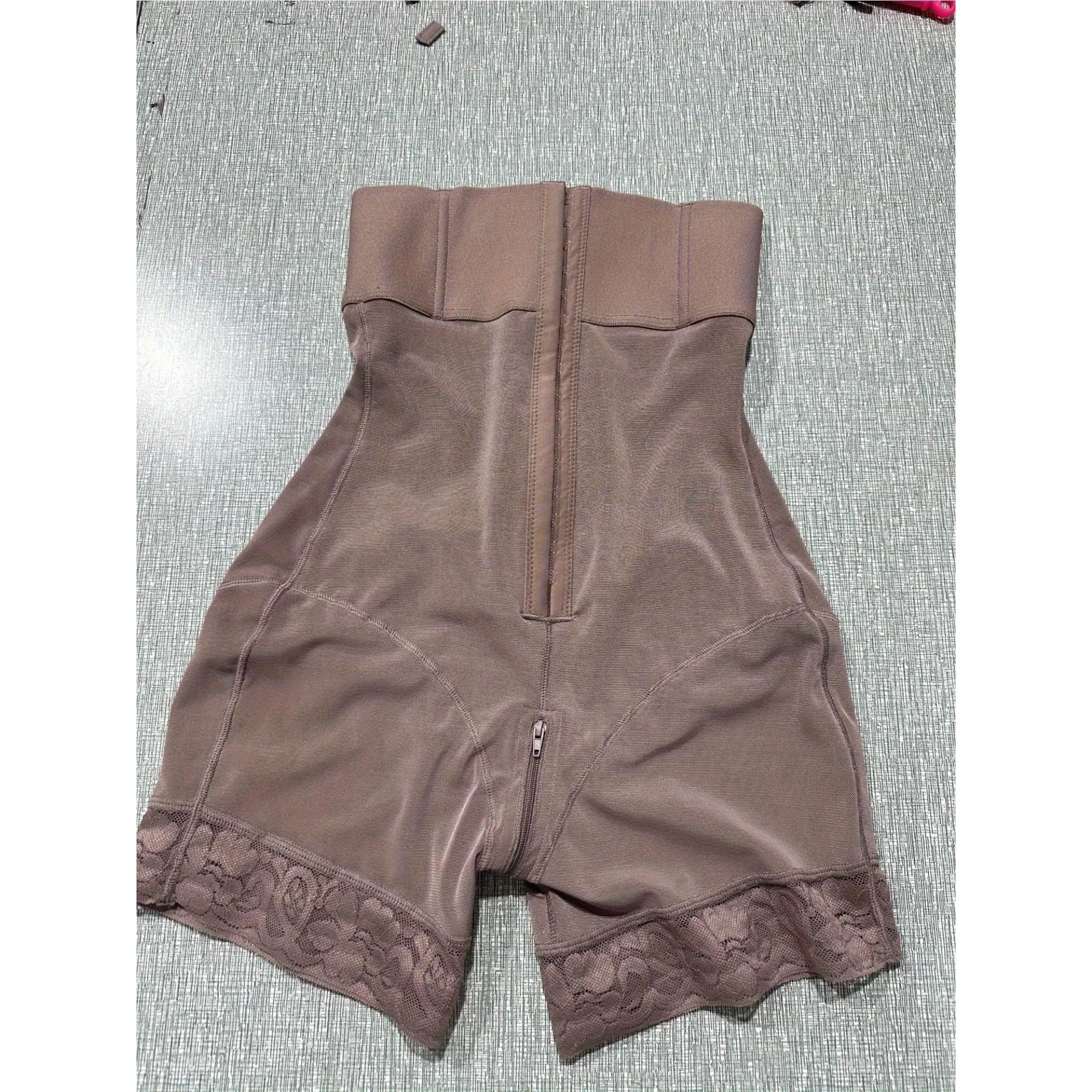 Women's High Waist Postpartum Shapewear Pants - 3-Row Button Abdominal Control Hip Lift Shapewear, Solid Color Stretchy Comfortable Fit Casual Wear, Abdominal Control Pants, Postpartum Wear, Adjustable Comfortable Straps, Smooth Fabric